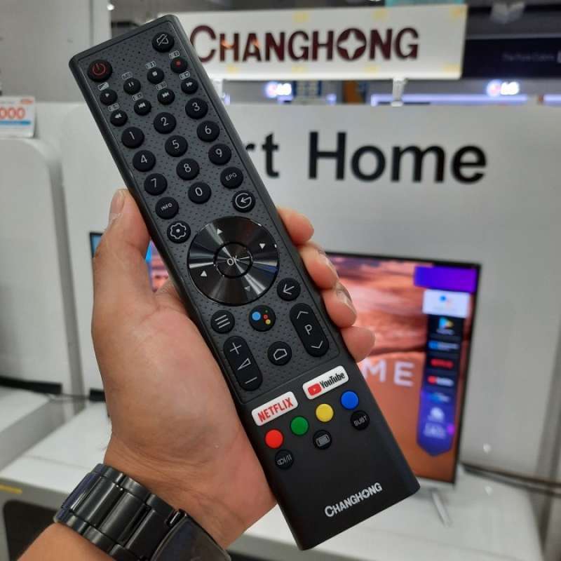 Jual Remote Changhong Tv Smart Tv Youtube Netflik Google Voice Di