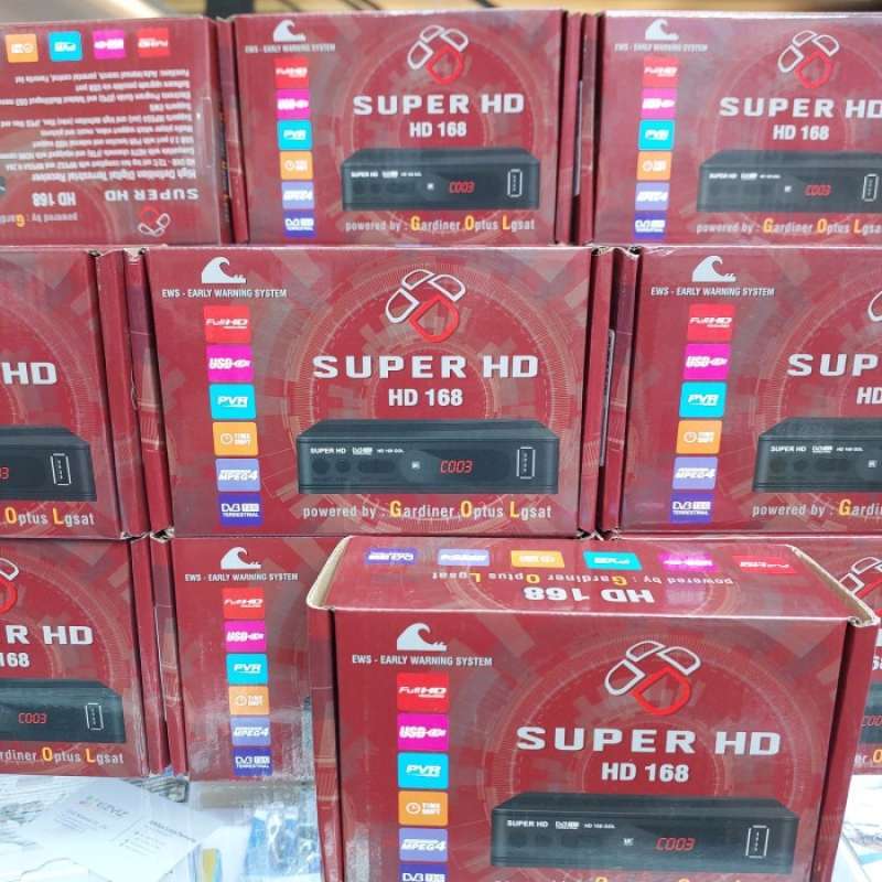Jual Set Top Box Stb Digital Super Hd 168 Gol Dvbt2 + Hdmi 1,5m Di