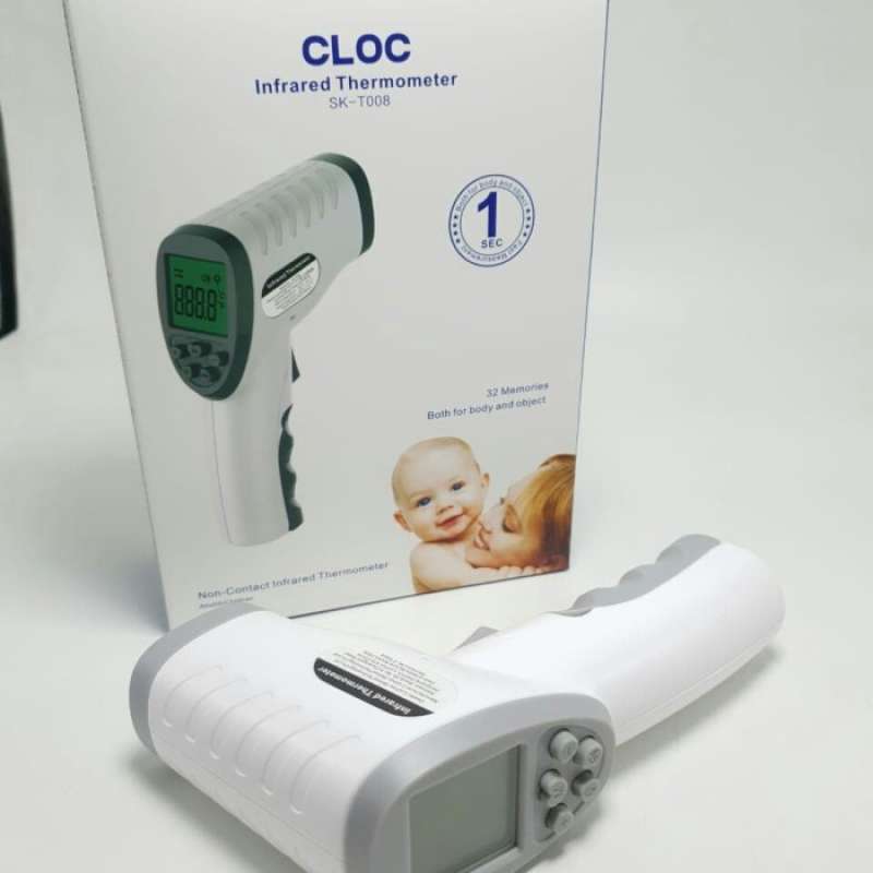 Promo READY Thermometer thermogun termometer digital infrared alat ukur
