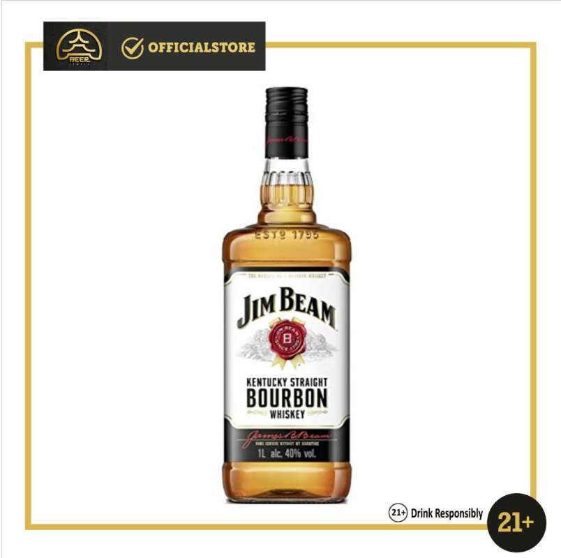 Jual Jim Beam Kentucky Straight Bourbon Whisky 750ml Di Seller Beer