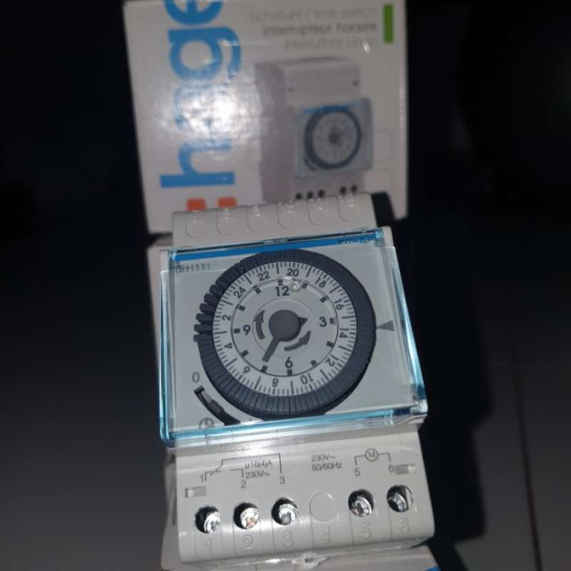 Promo timer hager EH111 TIME SWITCH hager heger Diskon 33 di Seller