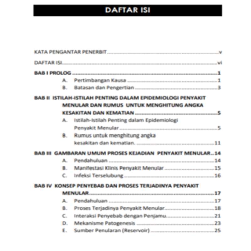 Jual Buku Epidemiologi Penyakit Menular Di Wilayah Hutan Tropis Lembab ...