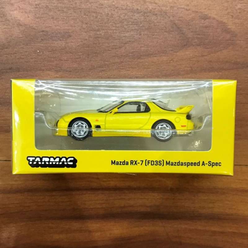 Promo TARMAC MAZDA RX7 (FD3S) MAZDASPEED ASPEC COMPETITION YELLOW
