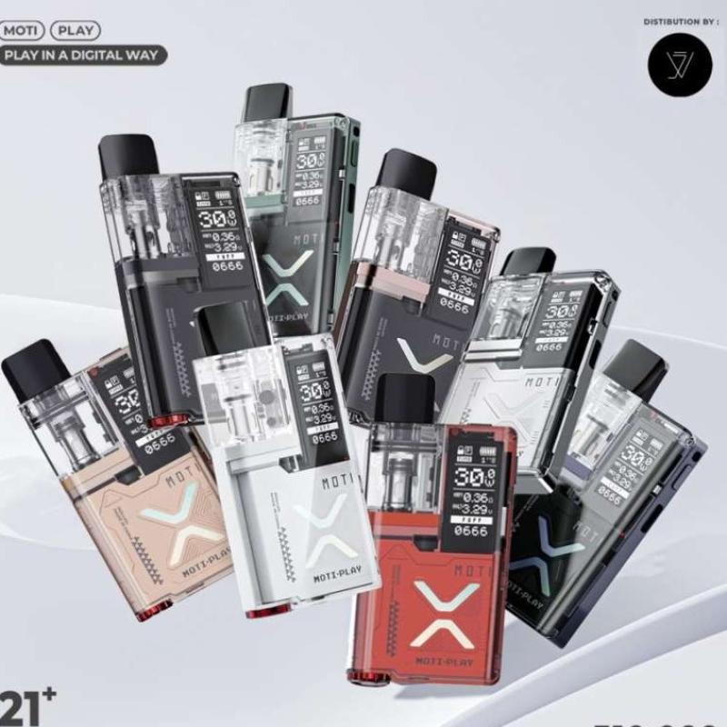 Moti Play X Pod Mod MOTI PLAY POD MOD System Vape Kit MOTI Play Pod Kit ...