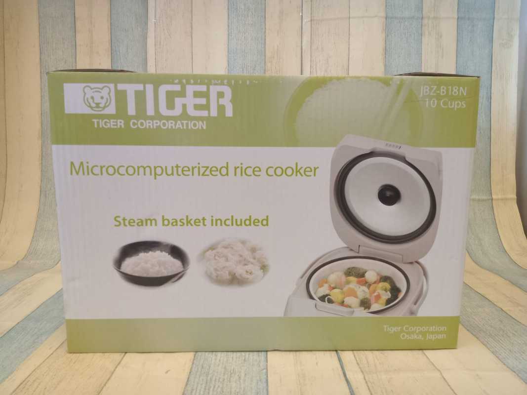 Jual Tiger Rice Cooker 2 Liter 10 Cup Jbz Simple Made In Vietnam Di