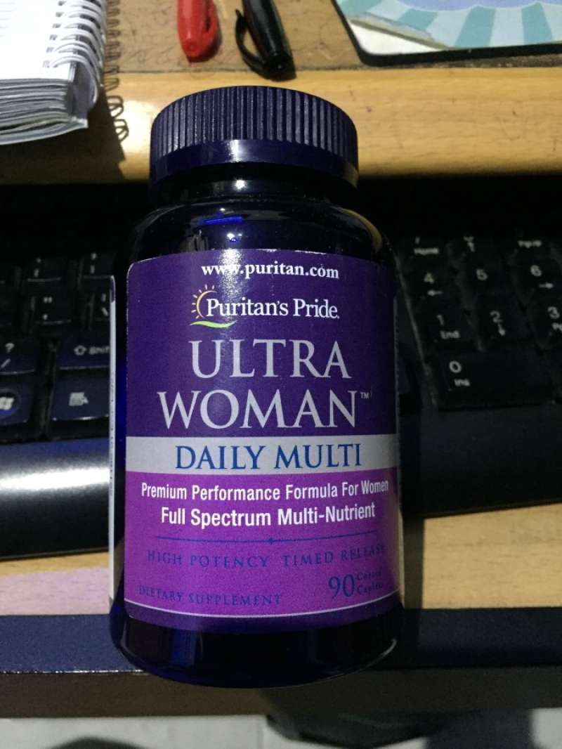 Promo Ultra Woman Max Daily Multivitamin 90 Caps Puritan -Vitamin ...