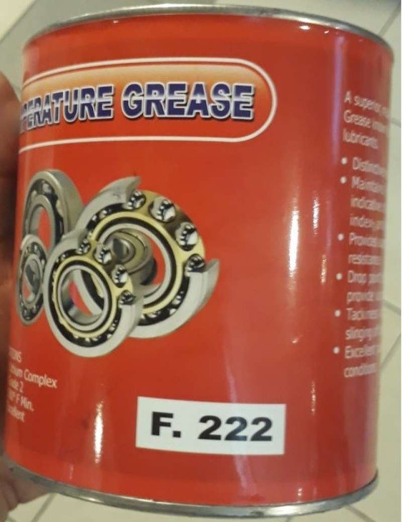 Promo high temperature grease UPS f 222,gemuk temperatur tinggi stempet