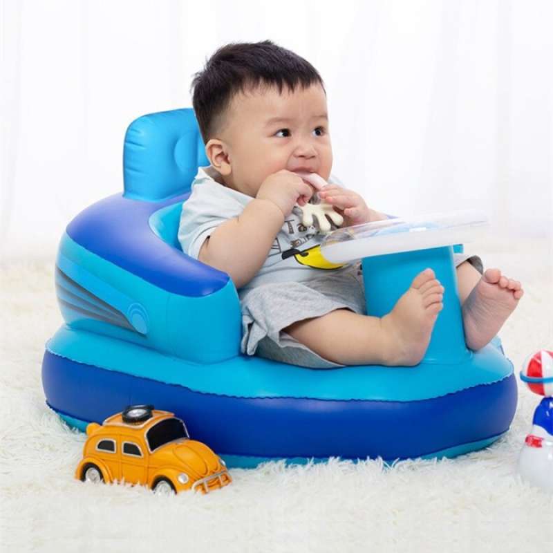 Promo Kursi Duduk Bayi / Sofa Tiup Bayi Untuk Belajar Duduk Dan Makan Diskon 29 di Seller