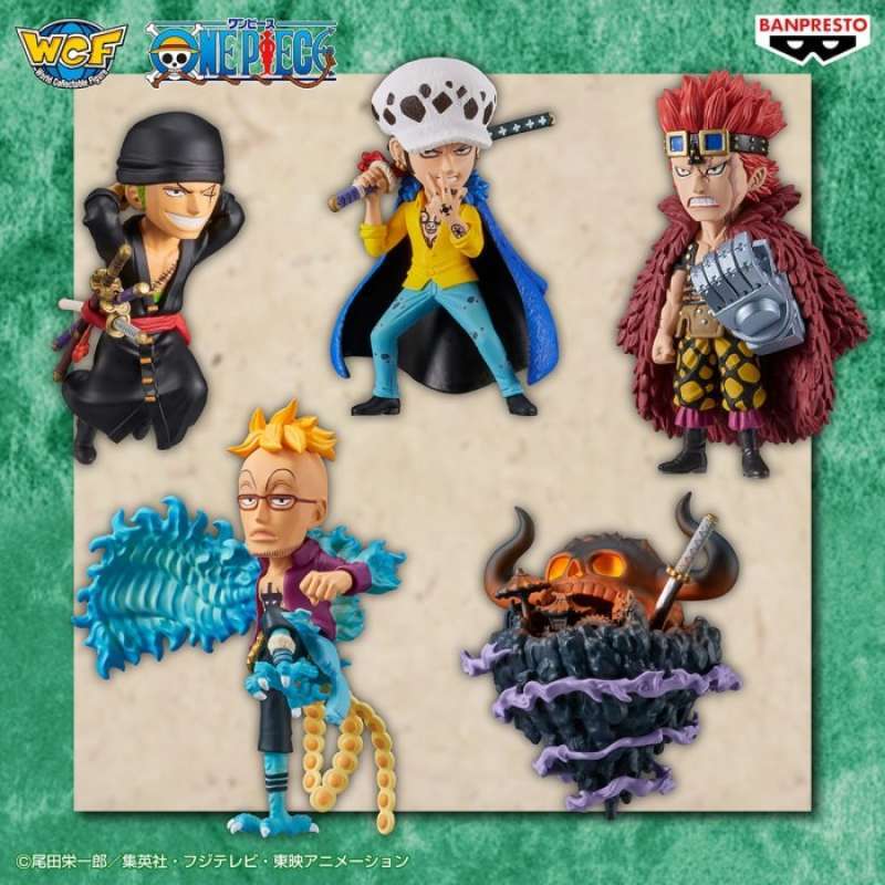 Lot 5 Figurines One Piece Wano Kuni Onigashima (Banpresto) Neuves