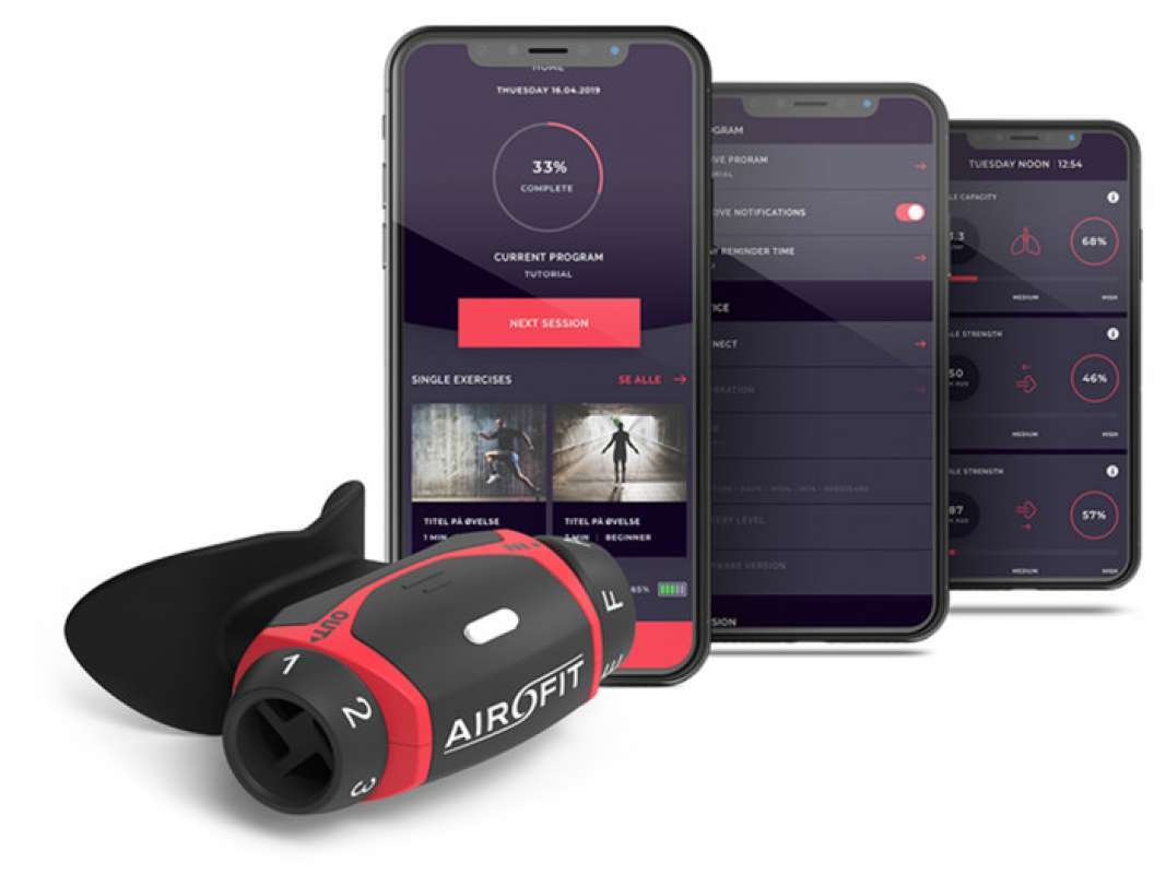 Jual Airofit Breathing Trainer - The World'S First Smart Breathing ...