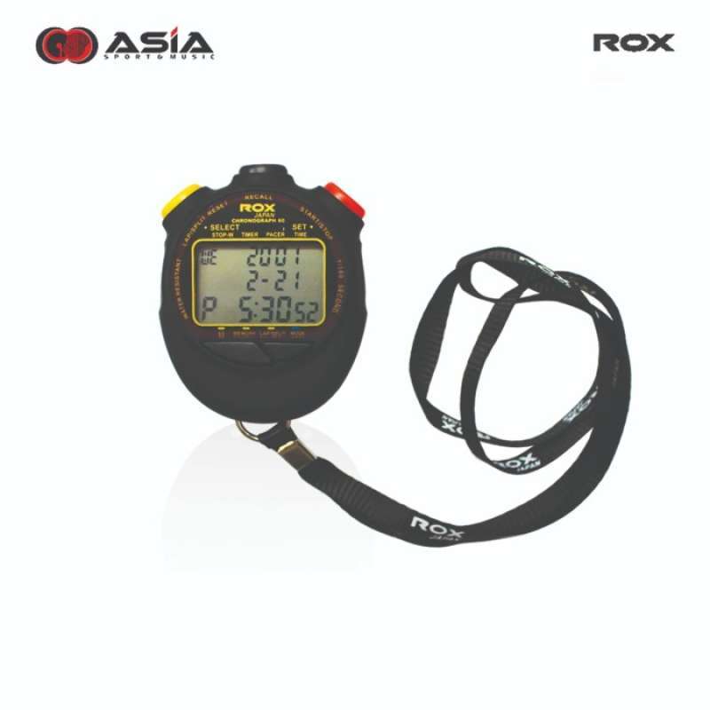 Jual stopwatch rox digital chronograph 60m i alat menghitung waktu ...