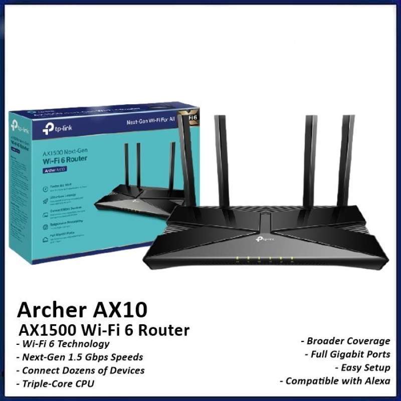 Jual Tp-Link Archer Ax10 Ax1500 Wi-Fi 6 Router di Seller Caeraa Shop ...