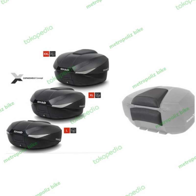 Jual box shad sh58 atau sh58x cover carbon di Seller FLASSALE - Setu ...