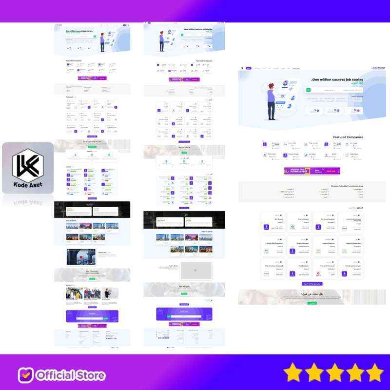 Jual Source Code Aplikasi Jobs Portal - Job Board Laravel Script By ...