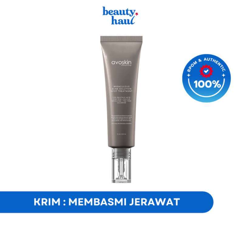Promo AVOSKIN Miraculous Acne Solution Spot Treatment Diskon 33% di