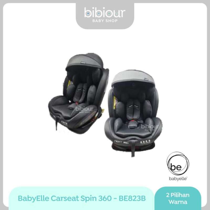 Jual Babyelle Carseat Spin 360 Baby Elle 823b Baru Grey Di Seller