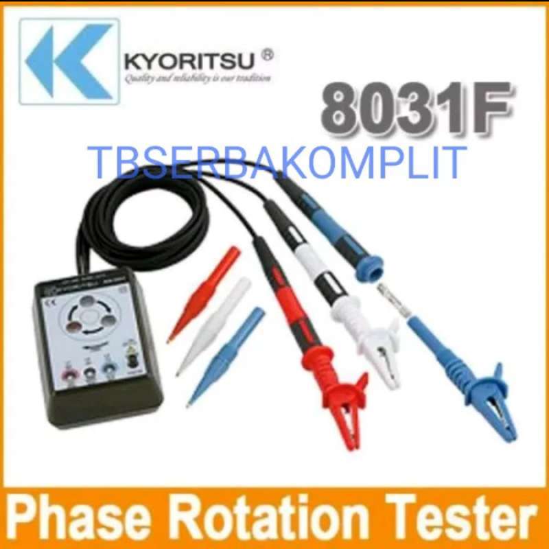 Promo Kyoritsu 8031f Phase Rotation Tester With Fuse Test Lead Diskon ...