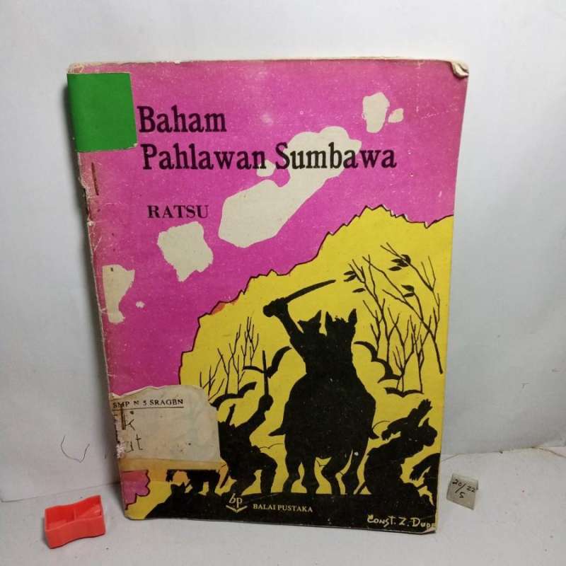 Jual buku cerita anak baham pahlawan Sumbawa oleh balai pustaka 72 hal