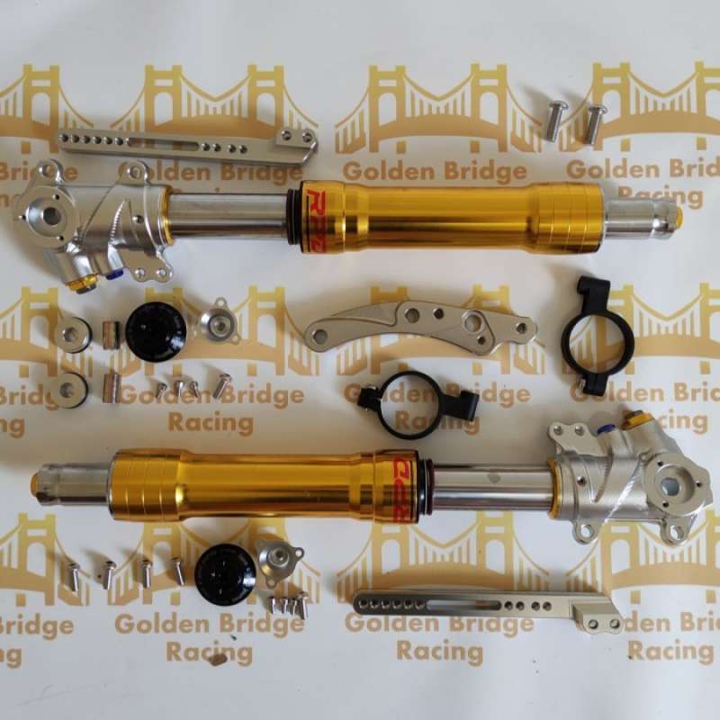 Promo Shock Depan Upside Down RPD Gold / Emas Front Shockbreaker Diskon ...