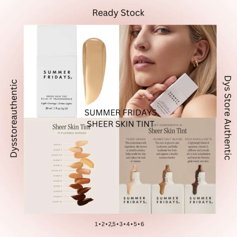 Promo READY STOCK SUMMER FRIDAYS SHEER SKIN TINT Diskon 23 di Seller Wukong Store Kebon Baru