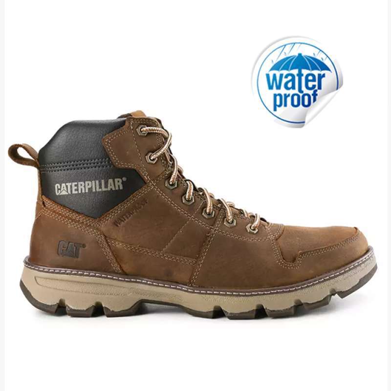 CAT-A5 SEPATU PRIA BOOT CATERPILLAR CASUAL ORIGINAL BOOTS KULIT ASLI ORI  WATERPROOF