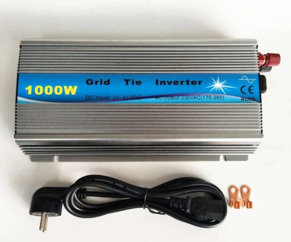 Promo Grid Tie Inverter GTI 1000w PowMr 1000 watt 1kva On Grid MPPT 20 ...