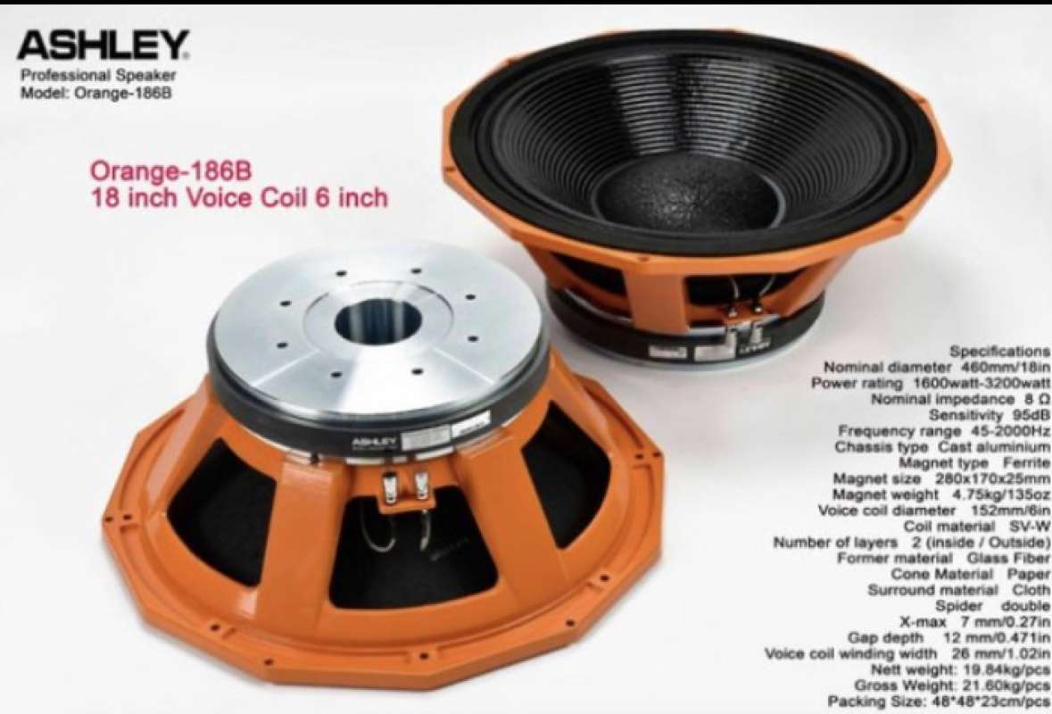 Subwoofer ashley 18 hotsell