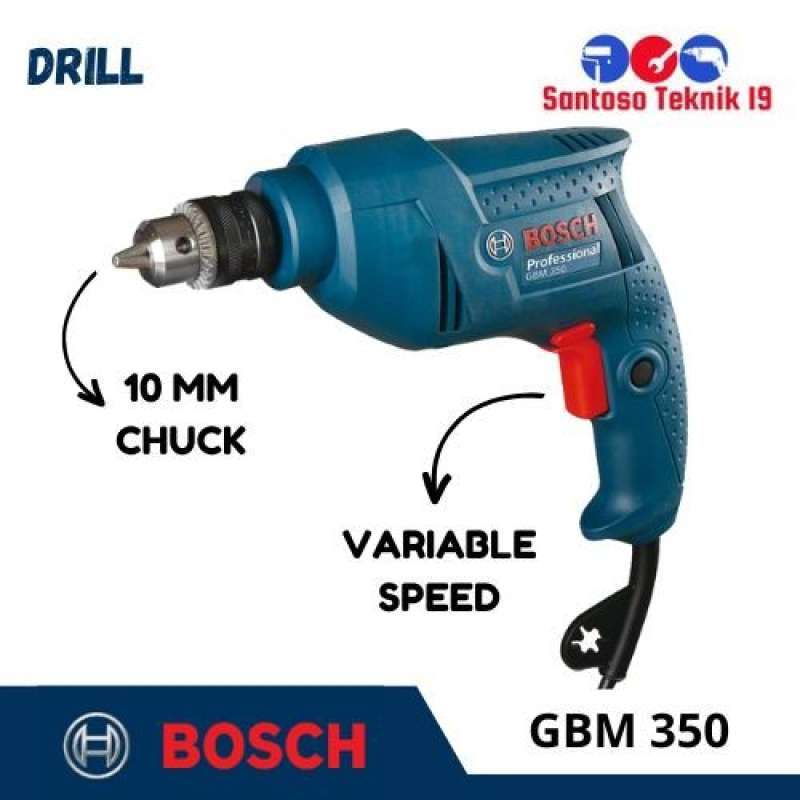 Promo Bosch GBM 350 Professional New Mesin Bor Diskon 23 di Seller