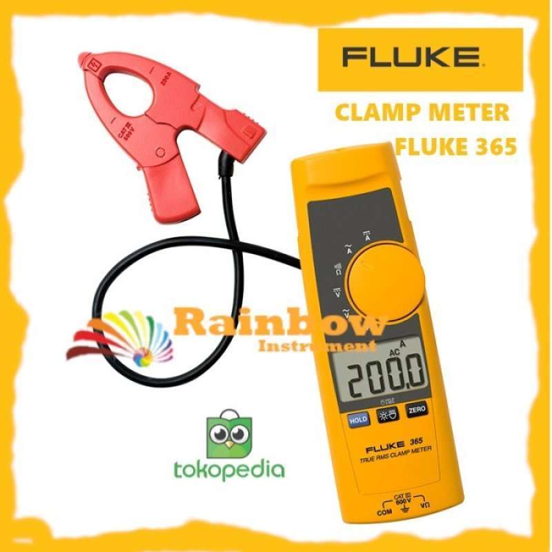 Promo FLUKE 365 DIGITAL CLAMP METER WITH FLEXIBLE DETACHED JAW TANG