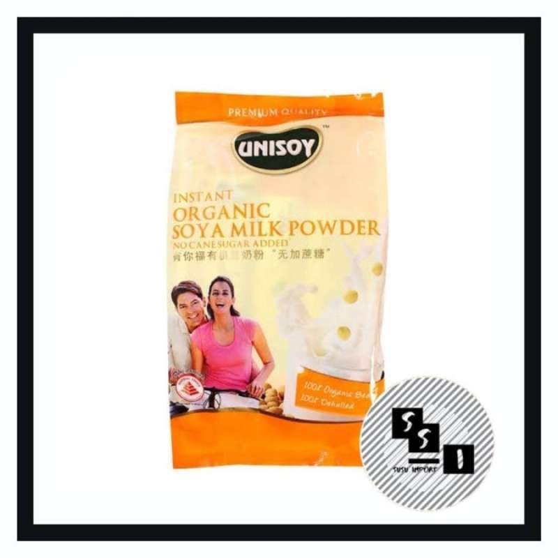 Promo UNISOY No Sugar/ Instant Soya Milk Powder No sugar/ susu kacang