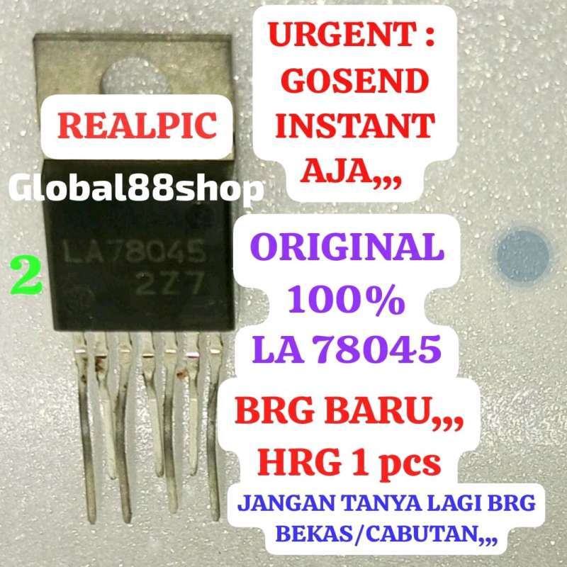 Jual LA78045 LA78045-E LA 78045 78045-E ORIGINAL IC VERTIKAL MESIN LAS ...