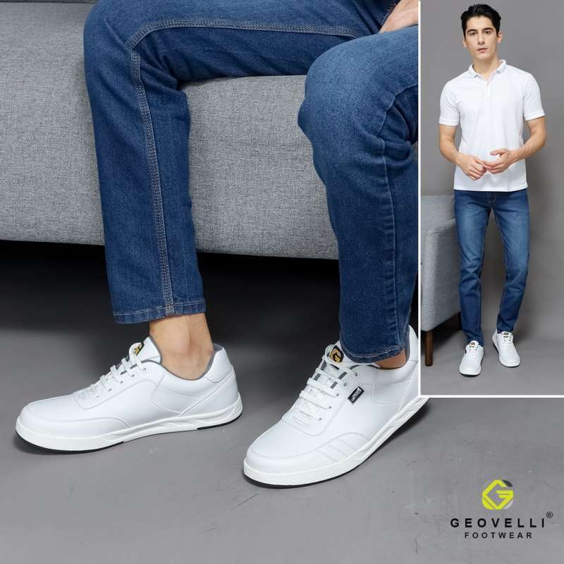 Jual Sneakers Pria Sepatu Tali Cowok Kasual Sepatu Lokal Sneakers Olahraga Sport Brand Geovelli Original 42 Di Seller Crewger Id Pademangan Timur Kota Jakarta Utara Blibli