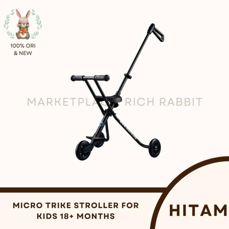 Promo Micro Trike Stroller for Kids 18 Months Max 40kg Diskon