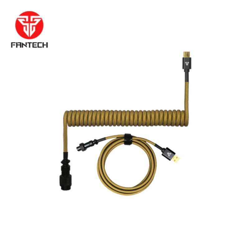 Promo Fantech AC701 Coiled Cable For Mechanical Gaming Keyboard Diskon ...