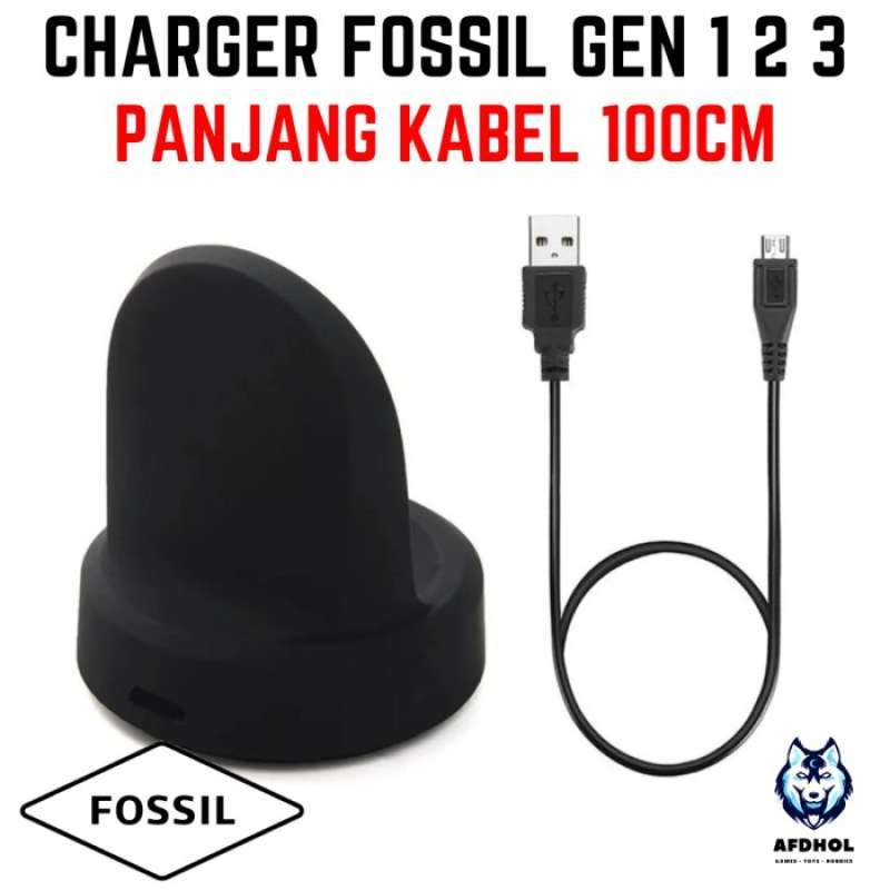 Promo USB CHARGER FOSSIL GEN 1 2 3 FOUNDER WANDER MARSHAL EXPLORIST