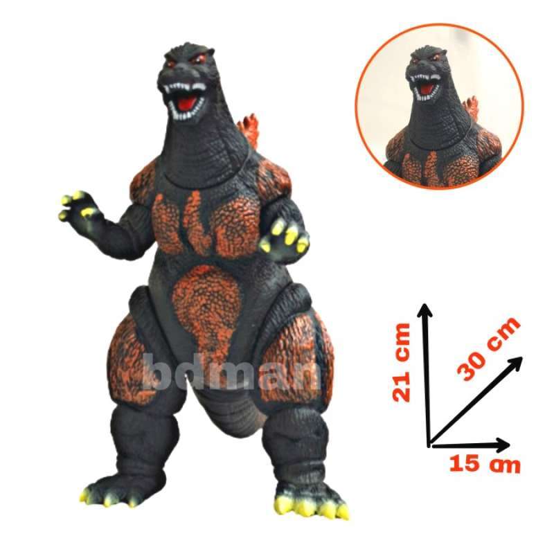 Promo Figure Godzilla Nuclear Burning Fire Orange 21cm King Of Monster ...