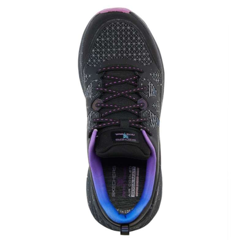 Skechers Go Run Max Cushioning Elite Womens Running Shoes Black