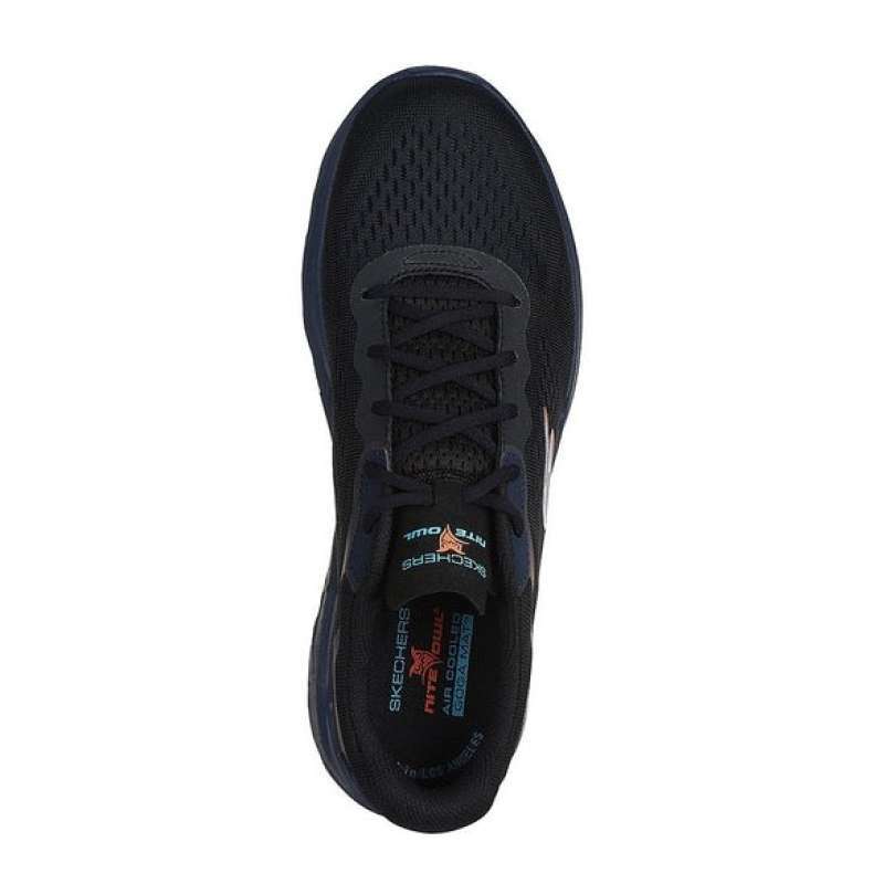 Jual Skechers Go Run Nite Owl Men's Running Shoes Black Di