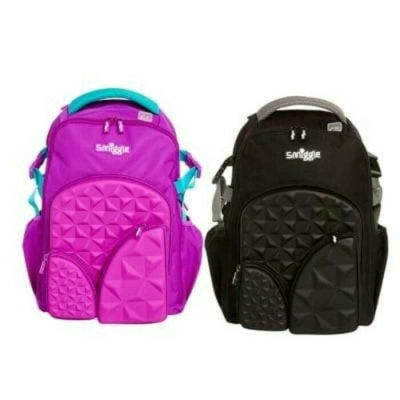 Jual Smiggle Premium Hardtop Backpack Black - Tas Smiggle - Hitam Di ...