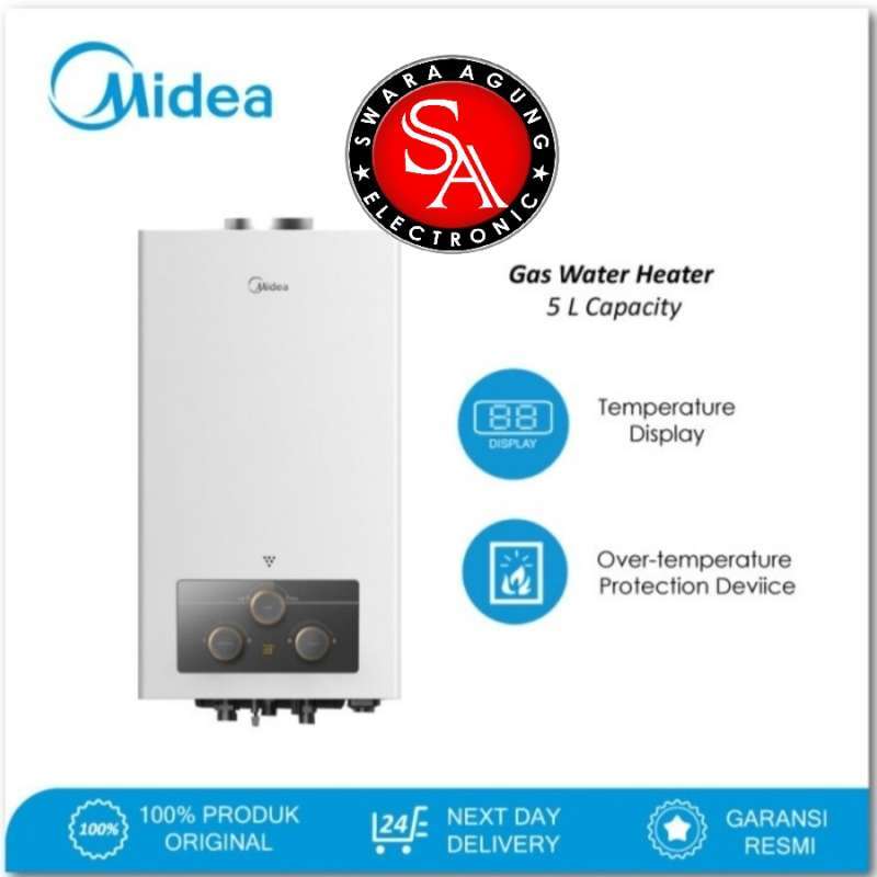 Midea Water Heater Liter Jual Water Heater Gas Liter Midea Jsd12