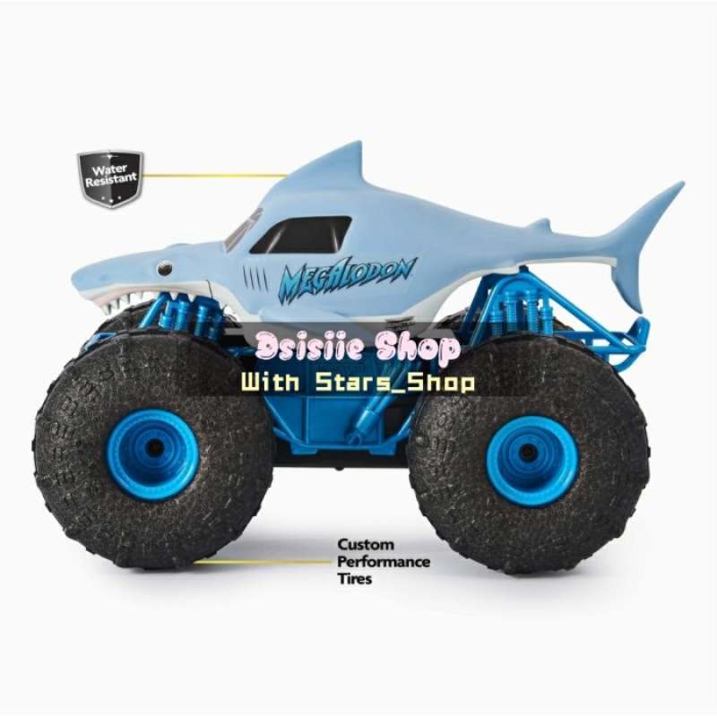 Promo Monster Jam Megalodon Strom Rc All Terrain Remote Control 1 15
