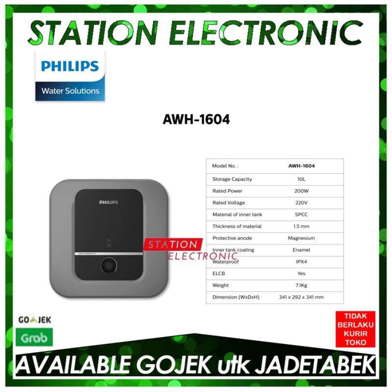 Jual Philips Electric Water Heater Awh-1604 Awh1604 200w Di