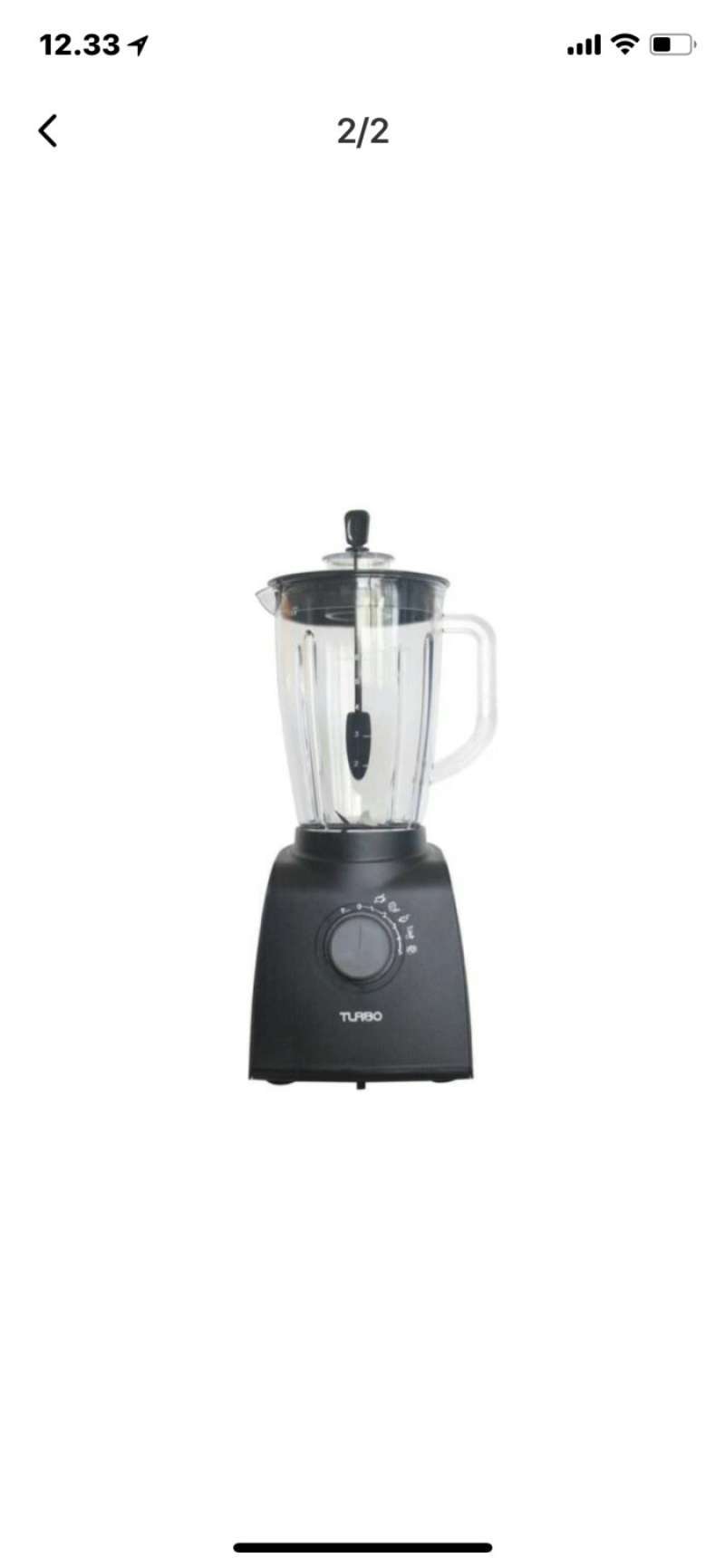 Promo Blender Plastik Merk Turbo 2l Ehm8000 Diskon 26 Di Seller