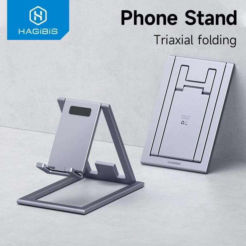 Jual Hagibis Phone Stand Aluminium Cell Phone Adjustable Desk