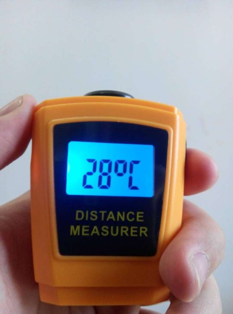 Promo Super Mini Meteran Laser Meter Alat Ukur Panjang Ruang Dalam ...