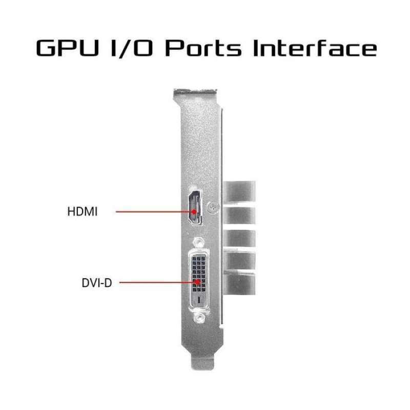 ASUS GT 1030 2GB DDR5 SILENT LOW PROFILE VGA NVIDIA GEFORCE GT1030-SL