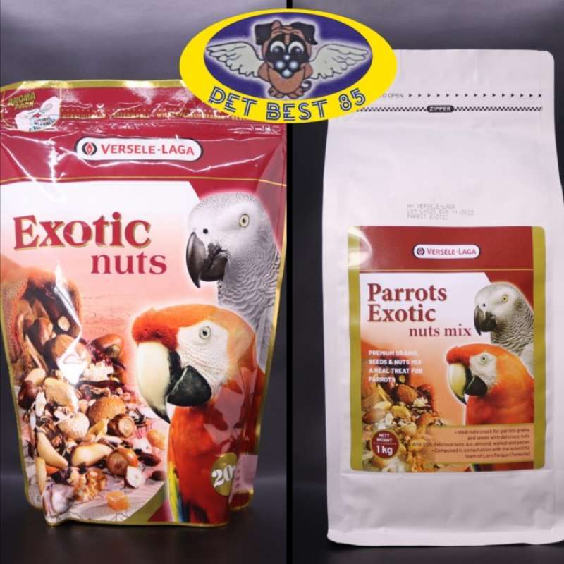 Versele-laga Exotic Nuts - 750g Nuss-Mischfutter Für Papageien & Aras