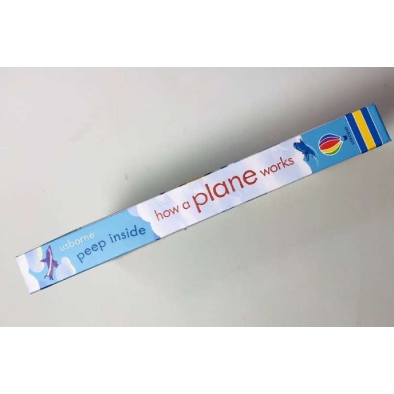 Promo Usborne Peep Inside How A Plane Works - Buku Import Anak Diskon ...