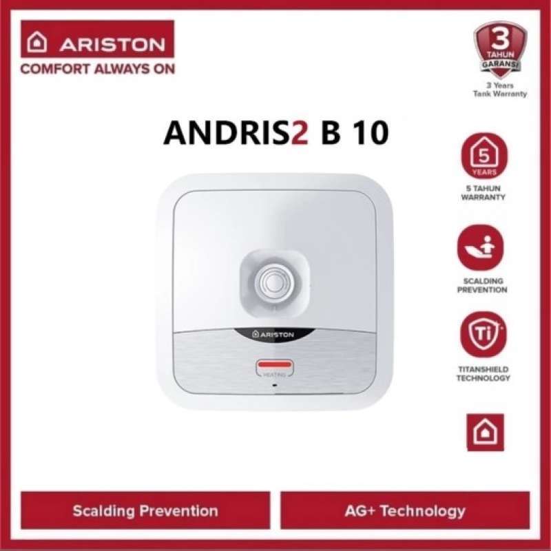 Promo Water Heater Ariston 10 Liter An2 10b 150 Watt Diskon 50 Di