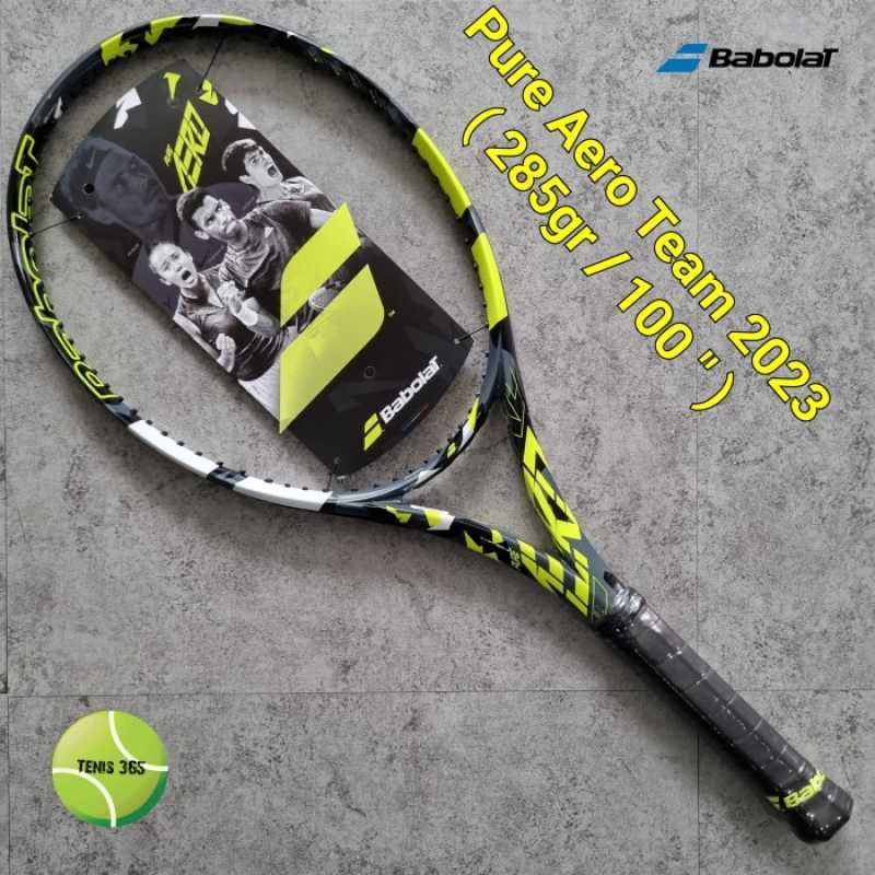 新品 Babolat PURE AERO TEAM G2 ガット付き バボラ Babolat（バボラ） 2022／2023 Pure Aero ＋ピュアアエロ プラス (300g
